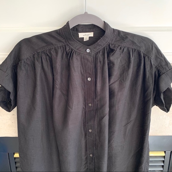 ❗️SOLD❗️Aritzia Wilfred Bertillon Button Up Blouse - Picture 2 of 5